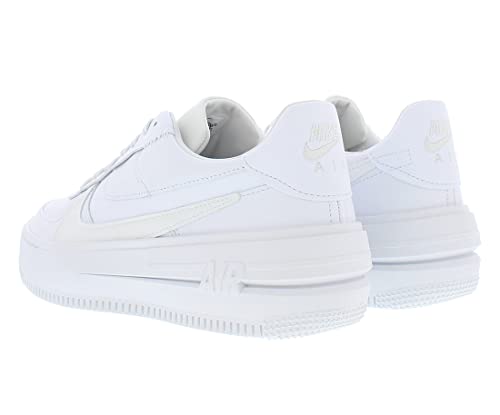 Nike Women's Air Force 1 PLT.AF.ORM Basketball Shoes, White/White/Summit White, 6