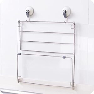 Alipis Folding Drying Rack Dish Kitchen Cleaning Folding Clothes Bathroom Rack Towel Holder Socks Accessories for Laundry Storage Steel Stainless Drying Foldable Racks Cloth