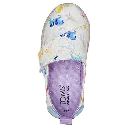 TOMS Girl's, Alpargata Tiny Slip-On - Toddler