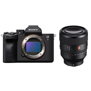 Sony Alpha a7 IV Mirrorless Digital Camera with Sony FE 50mm f/1.2 G Master Lens