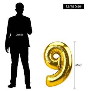 30th Birthday Balloon Banner Decorations for Men Women, Gold Made in 1993 Balloon Happy 30 Birthday Sign Party Supplies, Thirty Year Old Birthday Photo Props Background Decor