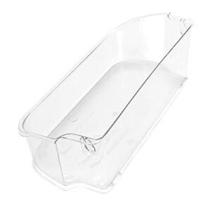 HECASA Refrigerator Door Shelf Replace for 240356402 AP2549958 Compatible with Refrigerators Refrigerator Door Bin Replacement Lightweight Clear