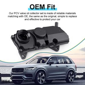 WATERWICH PCV Valve Oil Trap 2.0L Compatible with Volvo XC90 XC60 S60 S80 S90 V60 V90 XC40 XC70 2014-2021 Replacement for 32140004 31430923 32242753 31670210