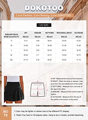 Dokotoo Shorts Women Cute Beach Outfits Shorts High Elastic Plus Size 2023 Summer Clothes Shorts Vacation Outfits Pants Pink Small