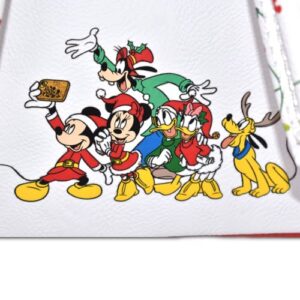 Loungefly GT Exclusive Disney Mickey & Friends Holiday Wreath Light Up Mini Backpack