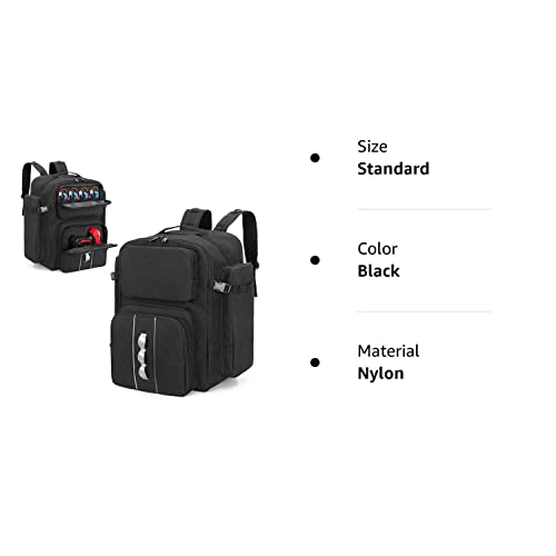 GOBUROS RC Backpack for 1/10 Car, RC Storage Bag with Multi Pockets for Tools and Other Accessories,Easy Carrying with Adjustable Shoulder Strap (Patent Design)