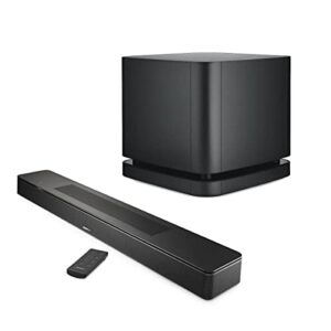 bose smart soundbar 600, black with bass module 500