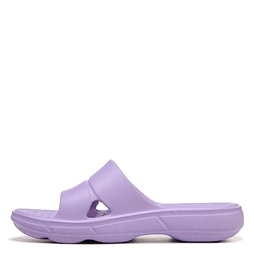 Ryka Womens Restore Recovery Slide Sandal, Purple, 9 US