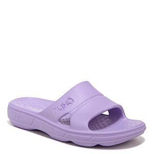 Ryka Womens Restore Recovery Slide Sandal, Purple, 9 US