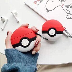 AirPods Pro Case Cover,3D Cute Cartoon Soft Silicone Protective Cover Animal Fashion Character Silicone Cartoon Kawaii Airpod pro Skin Fun Funny Cool Keychain Kids Teens Cases