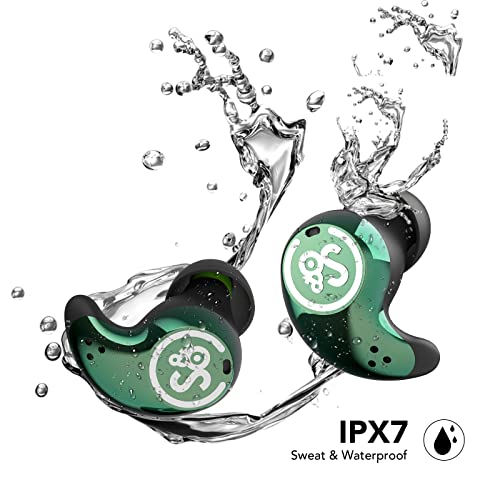 MIFO S True Wireless Earbuds Active Noise Canceling, Bluetooth 5.2, 6Mics ENC Noise Cancelling Headphones, IPX7 Waterproof, Deep Bass Wireless Sport Earbuds with APP(Green)