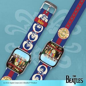 The Beatles - Sgt. Pepper's Lonely Hearts Club Band Smartwatch Band - Officially Licensed, Compatible with Every Size & Series of Apple Watch (watch not included)