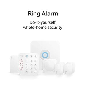 Certified Refurbished Ring Alarm 8-piece kit (2nd Gen) – home security system with optional 24/7 professional monitoring – Works with Alexa