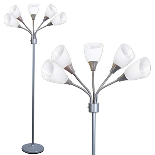 LIGHTACCENTS Medusa Floor LAMP Bundle White and Multi