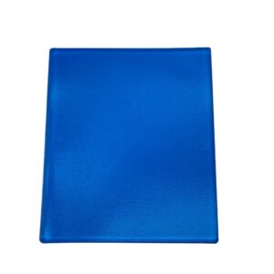 aiuphing gel pad, universal motorcycle seat cushion gel, shock absorption mat, diy soft cool motorcycle seat foam,office chair cushion, blue (25 * 25 * 1cm)
