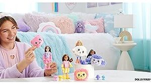 Barbie Cutie Reveal Chelsea Doll & Accessories, Lamb Plush Costume & 6 Surprises Including Color Change, Cozy Cute Tees Series