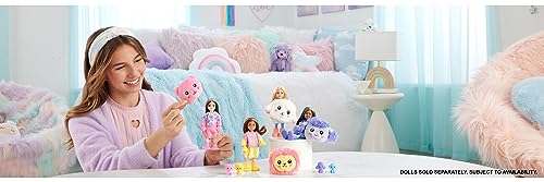 Barbie Cutie Reveal Chelsea Doll & Accessories, Lamb Plush Costume & 6 Surprises Including Color Change, Cozy Cute Tees Series