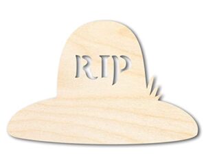 unfinished wood rip grave shape - craft - up to 36" 24" / 1/8"