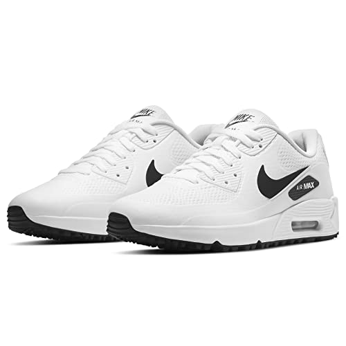 Nike Mens Air Max 90 Golf CU9978 101 Black/White - Size 13