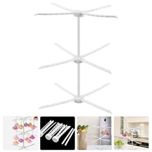 UPKOCH Plastic Pasta Drying Rack Collapsible Household Noodle Dryer Rack Hanging Fondant Gum Paste Flower Drying Rack Air Dry Stand Cake Decorating Tool Noodle Drying Stand