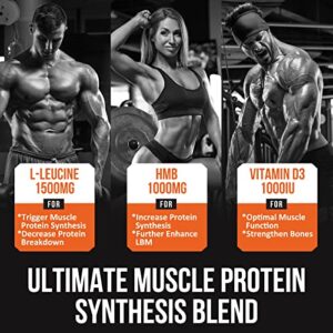 Thalacy 2000mg Liposomal Phosphatidic Acid Muscle Builder (PA), High Absorption Muscle Building Supplements for Men & Women | Muscle Gainer, mTOR Protein Synthesis & Lean Muscle, Strength, 10 Pack