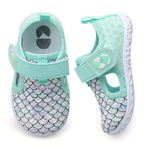 toddler water shoes for girls boys kids barefoot swim beach aqua shoes breathable quick dry for outdoor water sports pool river 5.5-6 toddler