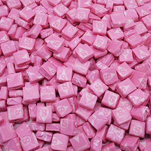 starburst fruit chews candy bulk pack - 2 pounds - all pink - in mighty merchandise packaging