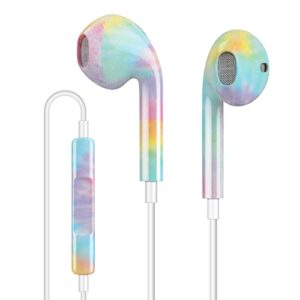 xnmoa earbuds wired for iphone, comfortable in-ear earphones,connector headphones built-in microphone & volume control,compatible with iphone14 13/12/11/xr/xs/se/x/8/7/plus support all ios system