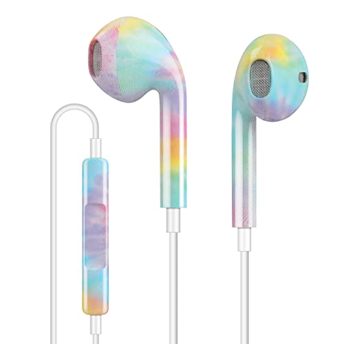 XNMOA Earbuds Wired for iPhone, Comfortable in-Ear Earphones,Connector Headphones Built-in Microphone & Volume Control,Compatible with iPhone14 13/12/11/Xr/Xs/Se/X/8/7/Plus Support All iOS System