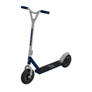 hover-1 nfl off-road kick scooter - official nfl logos and colors - pittsburgh steelers, seattle seahawks, philadelphia eagles, denver broncos, green bay packers, dallas cowboys, kansas city chiefs