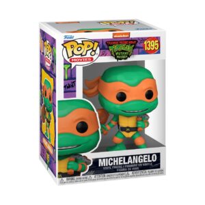 funko pop! movies: teenage mutant ninja turtles: mutant mayhem - michelangelo