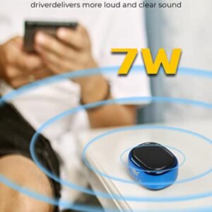 OROROW Small Bluetooth Speaker,Mini Portable Wireless Speaker,49-Foot Bluetooth Range,Enhanced Bass,Support TF Card,Bluetooth Speaker for iPhone,Travel,Hiking,Car,Gift(Blue)