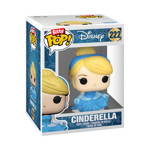 Funko Bitty Pop! Disney Princess Mini Collectible Toys - Cinderella, Snow White, Aurora & Mystery Chase Figure (Styles May Vary) 4-Pack