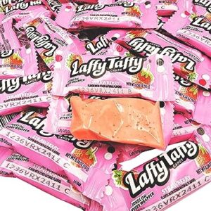 ZEESKEIT Repackaged Laffy Taffy Strawberry Chew Candy 2 Lb, Individually Wrapped Chewy and Tangy, Easter, Birthdays, Kosher Candy