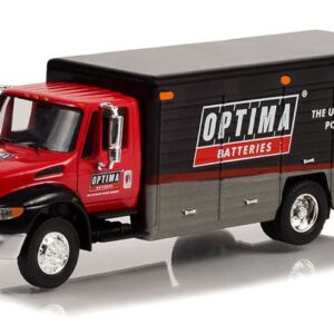 Greenlight 33240-C H.D. Trucks Series 24 - International Durastar 4400 Delivery Truck - Optima Batteries 1:64 Scale Diecast