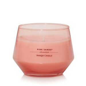 yankee candle studio medium candle, pink sands™, 10 oz