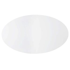 Modway Provision 75" Oval MDF Wood Dining Table in White Finish