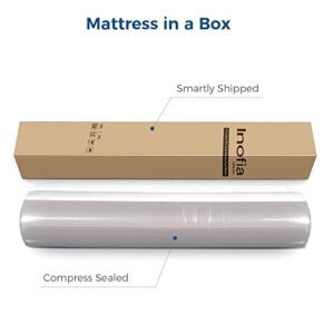 Inofia Folding Mattress, 4 Inch Memory Foam Trifold Mattress with Ultra Soft Bamboo Cover, Non-Slip Bottom & Breathable Mesh Sides, Foldable Guest Mattress, Single Size (75" x 25" x 4")
