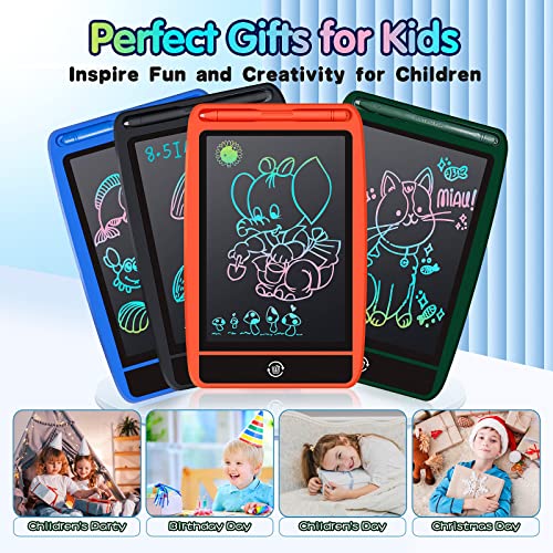 AOLDHYY 12 Pack LCD Writing Tablet for Kids 3 Years Old and up, 8.5 Inch Colorful Digital Drawing Pad LCD Doodle & Scribbler Boards Sketch Tablet Electronic Notepad Learning Pad for 3 4 5 6 Year Old Boys