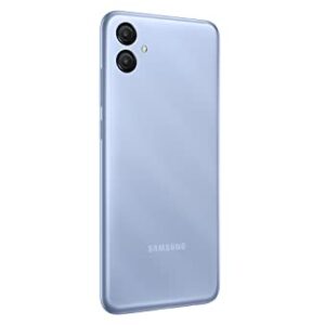 SAMSUNG Galaxy A04e (SM-A042M/DS) Dual SIM 32GB, 6.5" GSM Unlocked, International Version (32GB SD Card Bundle) - Light Blue