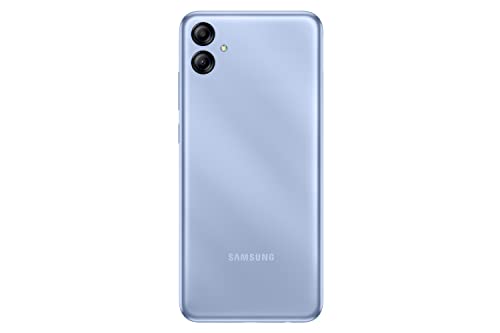 SAMSUNG Galaxy A04e (SM-A042M/DS) Dual SIM 32GB, 6.5" GSM Unlocked, International Version (32GB SD Card Bundle) - Light Blue