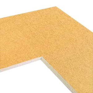 craig frames b5075 pre-cut mat board for 20x30 print, 24x36, frosted gold