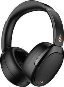 edifier wh950nb active noise cancelling headphones, bluetooth 5.3 wireless headphones, ldac hi-res audio, 55 hours playtime, google fast pairing for android, dual device connection, app control, black