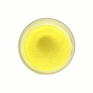 thermochromic pigment 10g 82f/28 °c yellow to white, thermal mood color heat sensitive changing paint temperature activated for slime/shoes glass epoxy tumbler supplies etc.