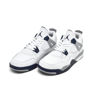 Jordan Preschool Air 4 Retro PS BQ7669 140 Midnight Navy - Size 2.5Y