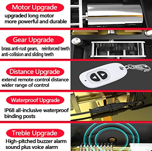 BEESOM Parking Space Lock, 50M Remote Controller Electronic Private Parking Space Lock Parking Space Saver Lock Automatic Barrier Alarmed Carport Tool