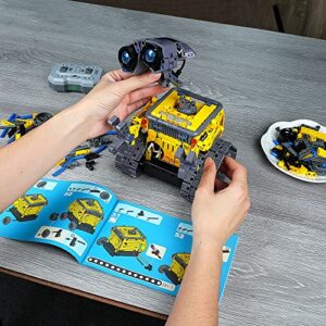 HOGOKIDS Robot Building Toys for Kids - 3 in 1 Remote & APP Controlled Building Set | RC Wall Robot/Engineer Robot/Mech Dinosaur STEM Toys Gift for Boys Girls Age 6 7 8 9 10 11 12+ Year Old (520 Pcs)