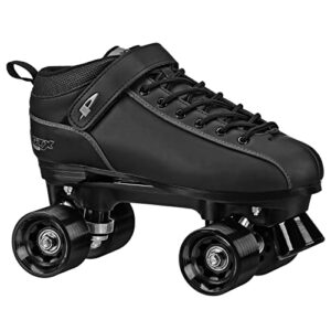 pacer gtx 500 performance speed roller skates black size m10/w11