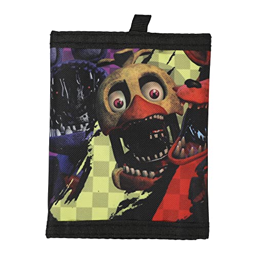 Five Nights at Freddy's Animatronic Characters Youth Baseball Cap & Wallet Set Multicolored