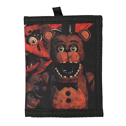 Five Nights at Freddy's Animatronic Characters Youth Baseball Cap & Wallet Set Multicolored